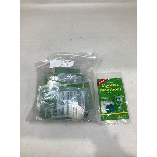 Coghlans Clip On Mantles (25 Pack)