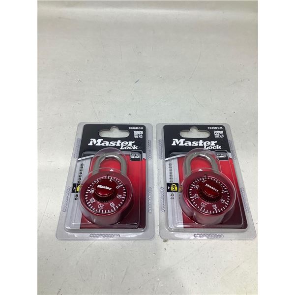 Master Dial Lock (Lot Of 2)