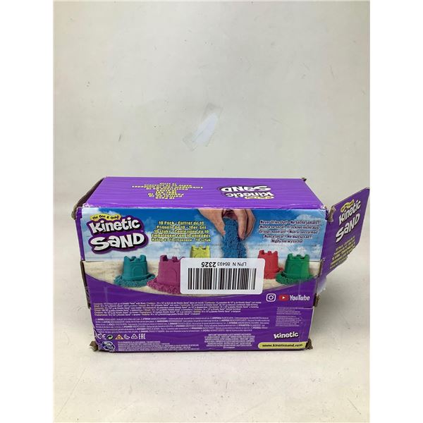 Kinetic Sand 10 Colors With Castle Moulds