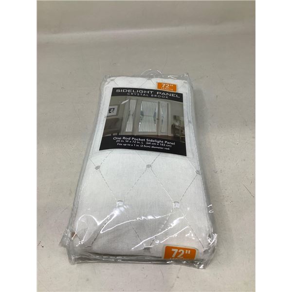 1 Rod Pocket Sidelight Panel (25" X 72")