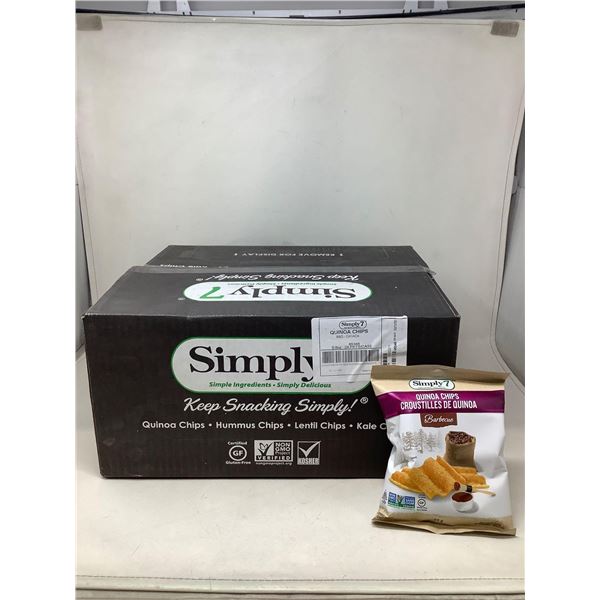 Simply7 Quinoa chips- Barbecue (24 x 23g)