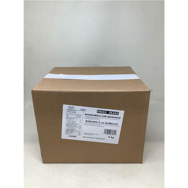Case of Marshmallow Bananas (4kg)
