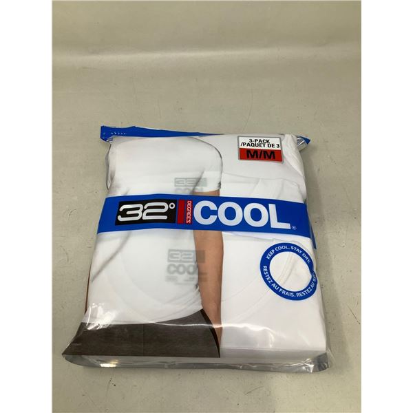 32degree Cool Top (M) 3pk- White
