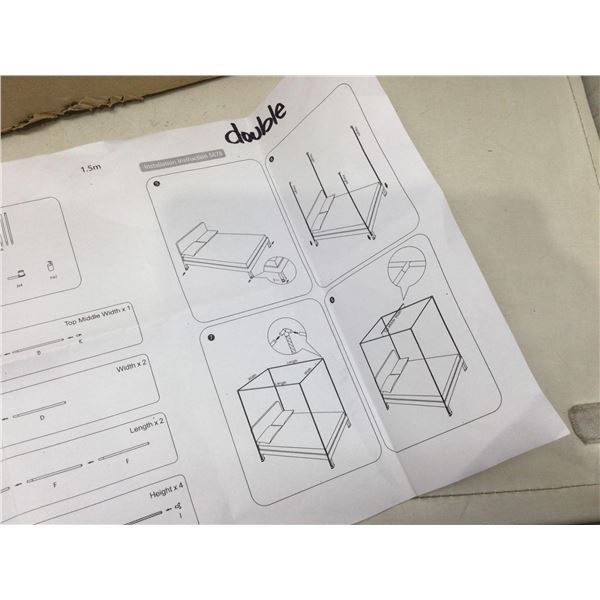 Double Canopy Bed Attachement