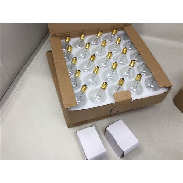 G40 120V 5w Incandesence Bulbs