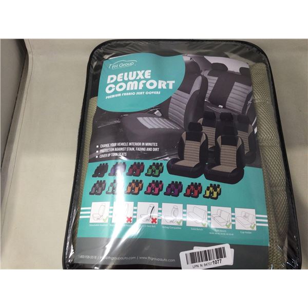 FH Group Deluxe Comfort Premium Fabric Seat Covers