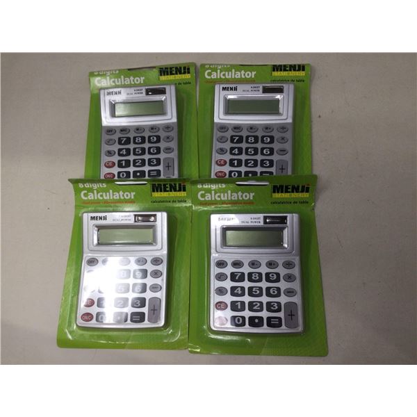 Menji 8 Digit Dual Power Calculators (4)