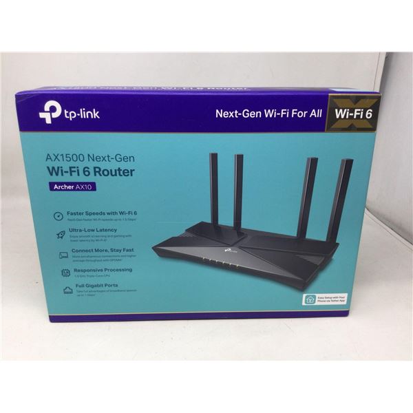 TP-Link Wi-Fi 6 Router AX1500 Next Gen