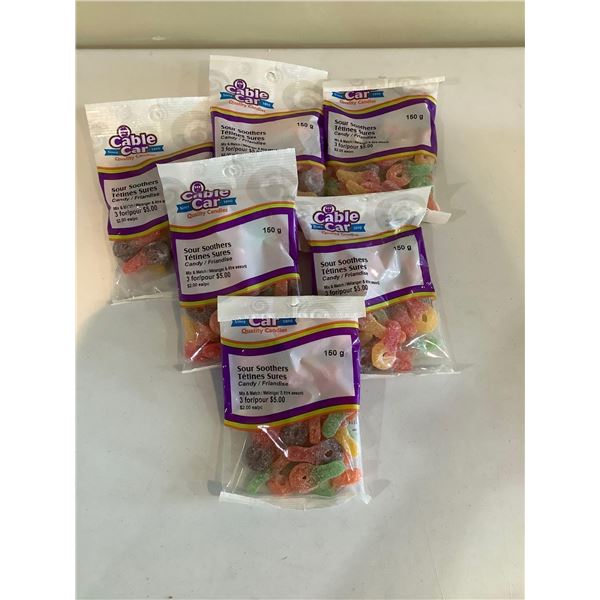 Cable Car Sour Soothers (6 x 150g)