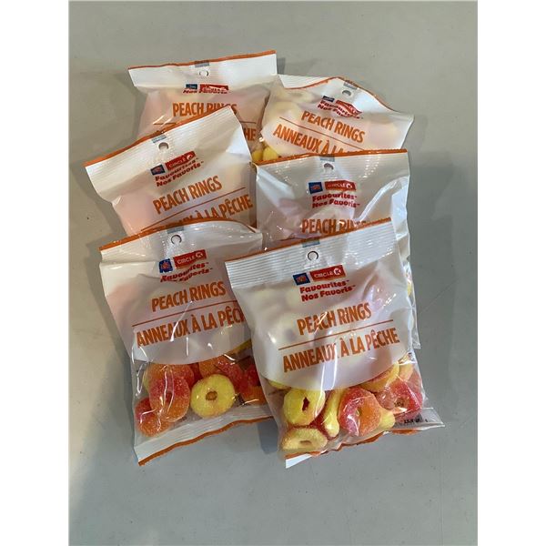 Circle K Peach Rings ( 6 x 155g)