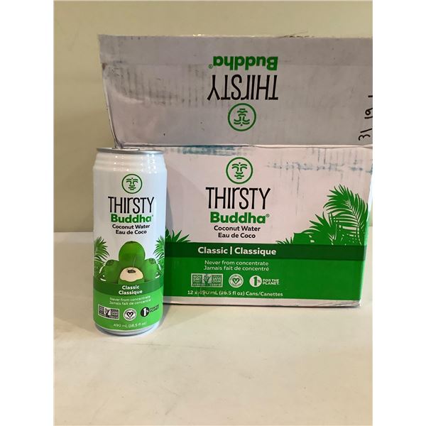 Thirsty Buddha Coconut Water (12 x 490mL)