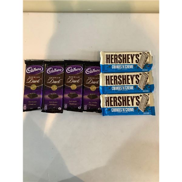 Lot of Assorted Chocolate Bars