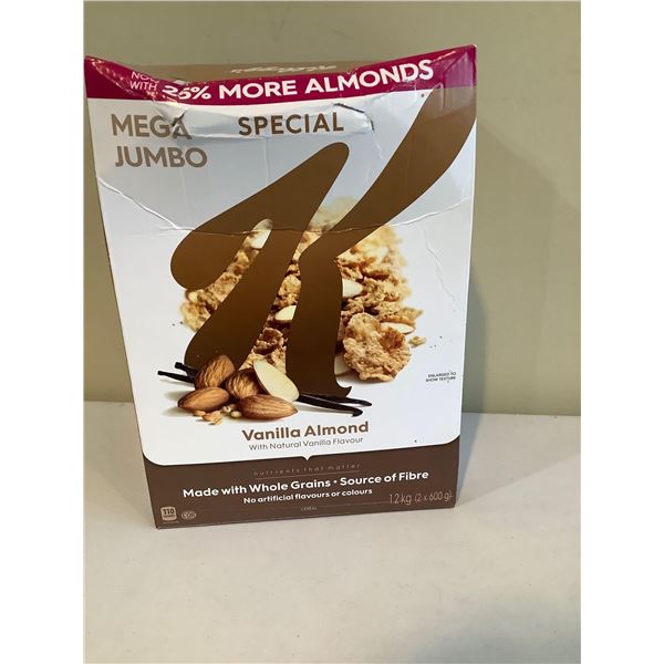 Special K Vanilla Almond Mega Box 1.2KG (2 x 600g)