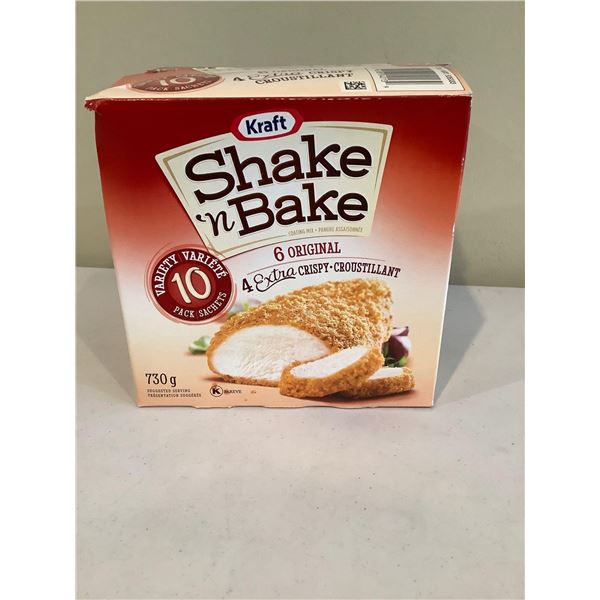 Kraft Shake And Bake Variety 10 Pack 730g