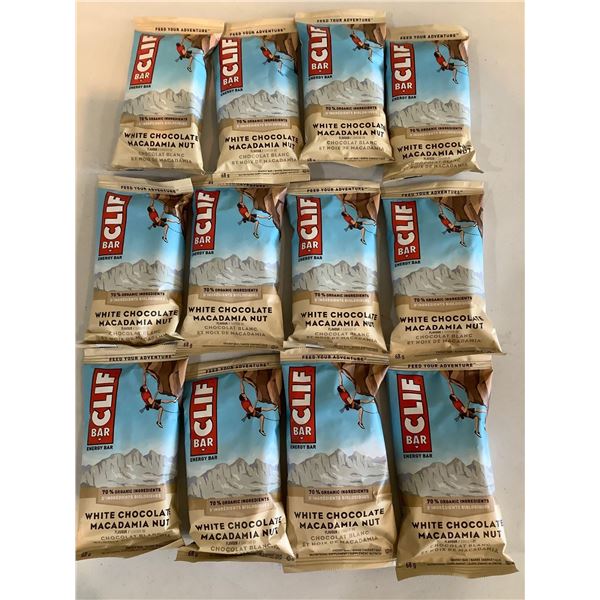 White Chocolate Macadamia Cliff Bars (12 X 68G)