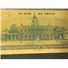 Image 4 : USA President Trump one million dollar commemorative gold clad reserve note