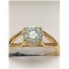 Image 3 : Ladies Split Shank 1.40 Carat Moissanite Solitaire ring clean clarity with appraisal report $1175.00