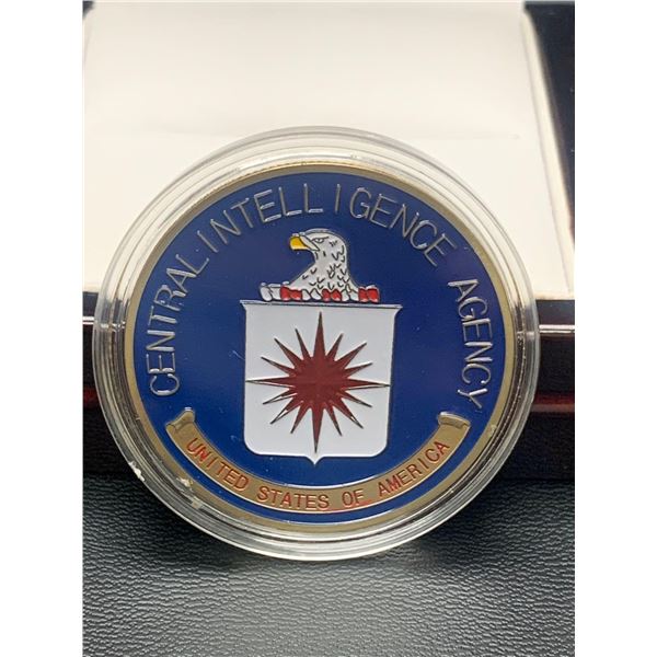 USA Central Intelligence Agency Commemorative cased collector coin