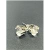 Image 2 : Set of Ladies 1.0 Carat Solitaire Stud Earrings
