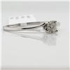 Image 3 : 10K White Gold Diamond(0.23Ct,I2,H) Ring (~Size 6.5) (~weight 1.12g), Made in Canada, Appraised Reta