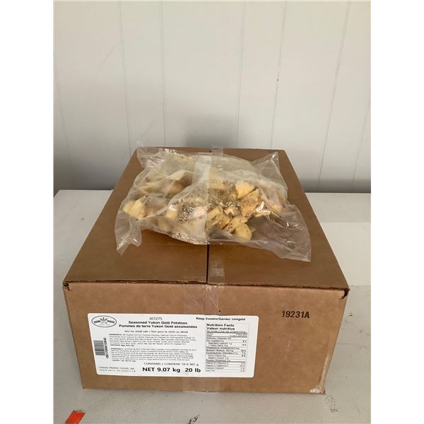 Case of Frozen Grand Prairie Seasoned Yukon Gold Potatoes (10 x 907g)