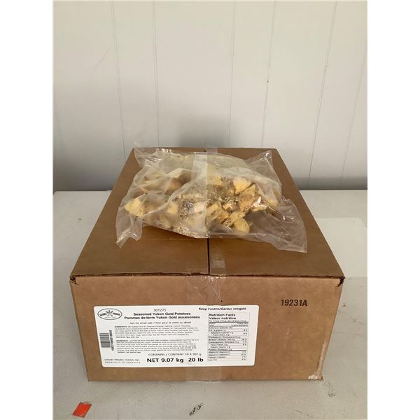 Case of Frozen Grand Prairie Seasoned Yukon Gold Potatoes (10 x 907g)