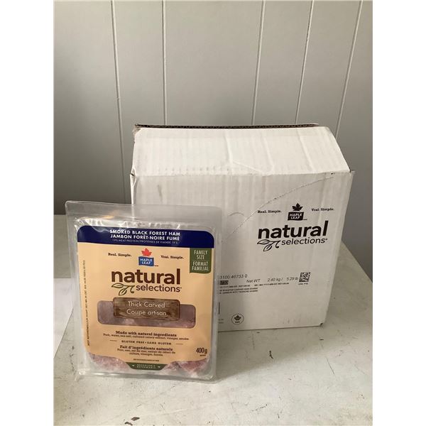 Case of Frozen Maple Leaf Thick Carved Ham (6 x 400g)