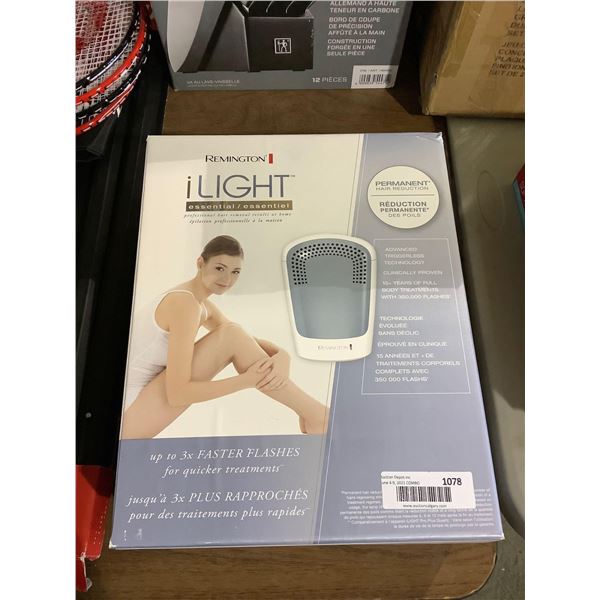 Remington iLight Hair Removal System