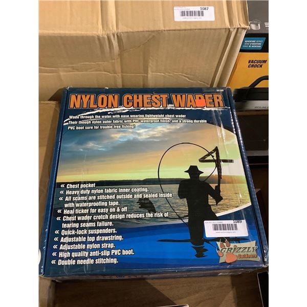 Grizzly Outdoors Nylon Chest Wader