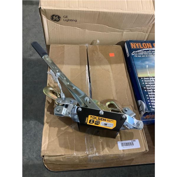 Tolsen 2 Ton Hand Cable Puller
