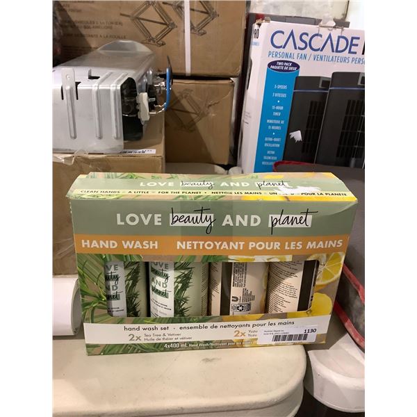 Love Beauty and Planet Hand Wash Set (4 x 400mL)