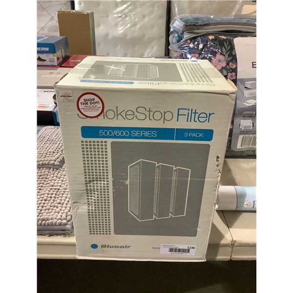 Blueair Smoke Stop Filter 500/600 Series 3-Pack