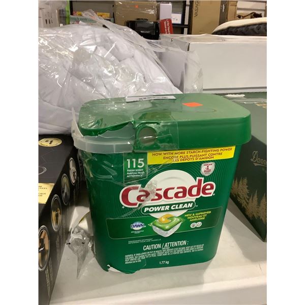Cascade Power Clean Dishwasher Detergent 115 Tabs