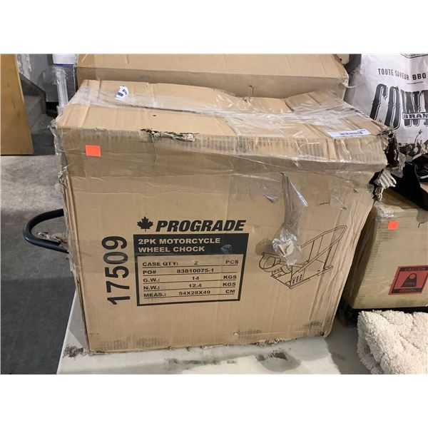 Prograde Motorcycle Wheel Chock 2-Pack