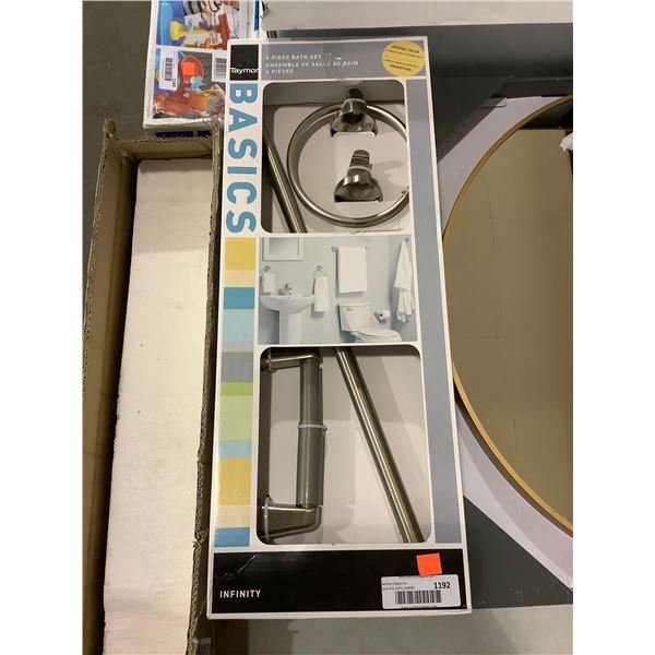 Taymor Infinity 4-Piece Bath Set