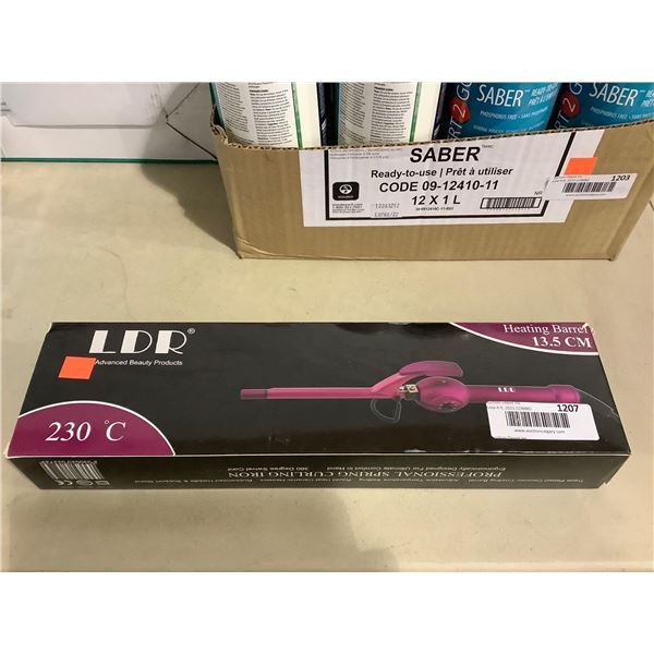 LDR Professional Spring Curling Iron