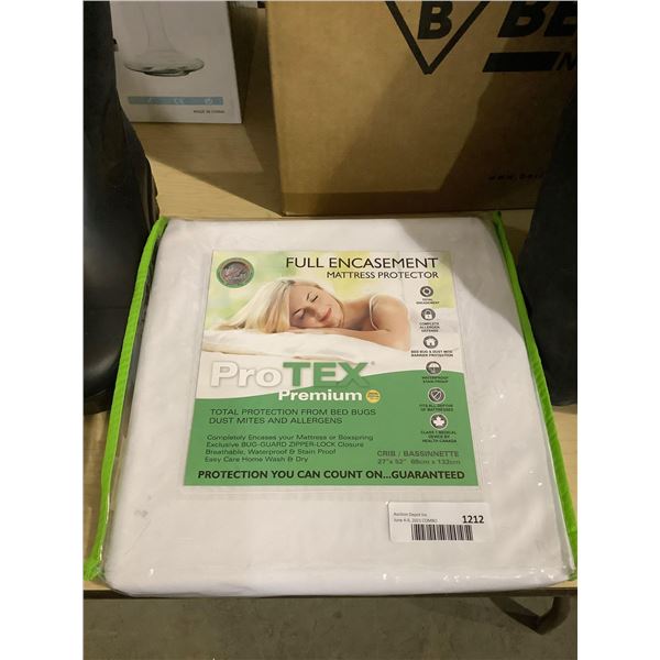 ProTex Full Encasement Crib Mattress Protector (27in x 52in)