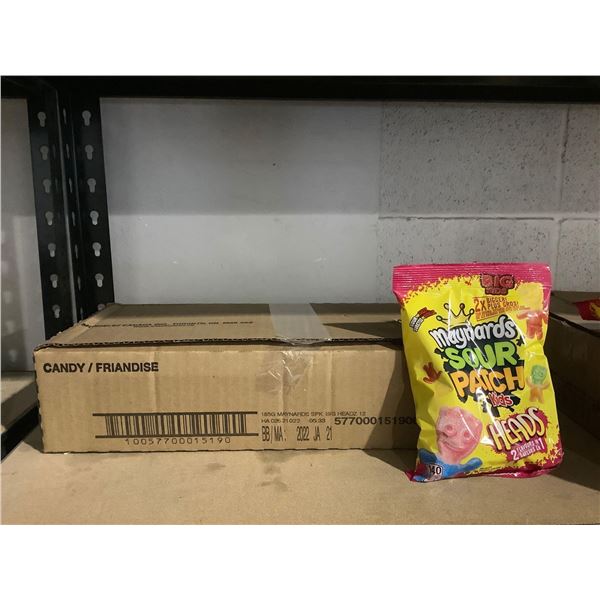 Case of Maynards Sour Patch Kids Heads (12 x 185g)
