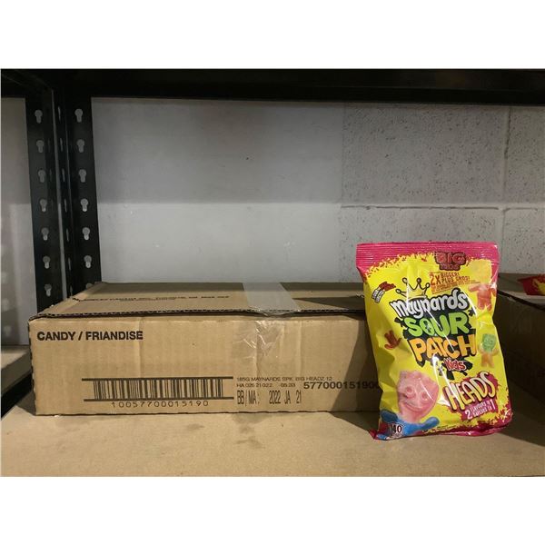 Case of Maynards Sour Patch Kids Heads (12 x 185g)