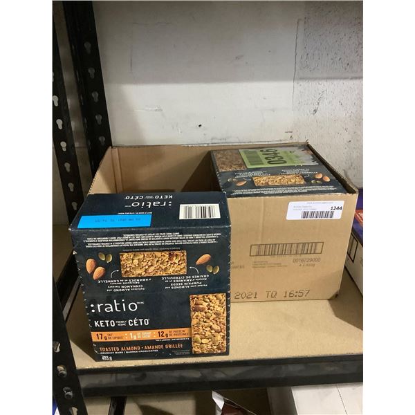 Case of Ratio Toasted Almond Crunchy Bars (4 x 493g)