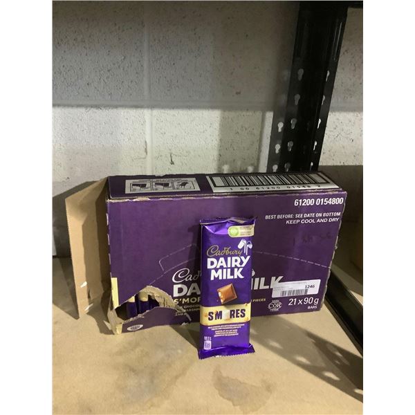 Case of Dairy Milk Smores Milk Chocolate Bars (19 x 90g)