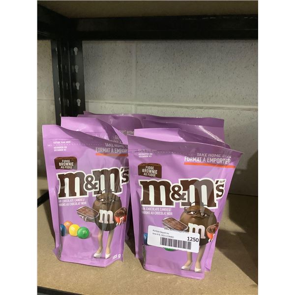 M&M Fudge Brownie Dark Chocolate Candies (6 x 185g)