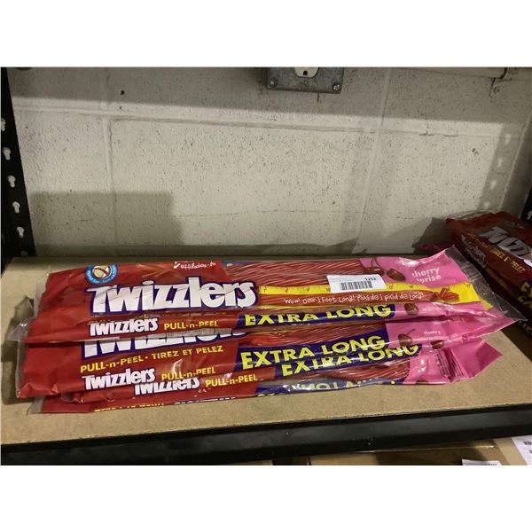 Twizzlers Cherry Pull 'n Peel Extra Long (4 x 652g)