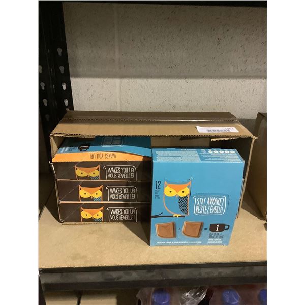 Case of Stay Awake Caffeinated Chocolate (6 x 12 x 30g)