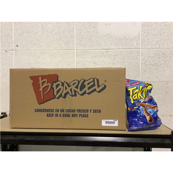 Case of Takis Blue Flame Rolled Tortilla Chips (12 x 280g)