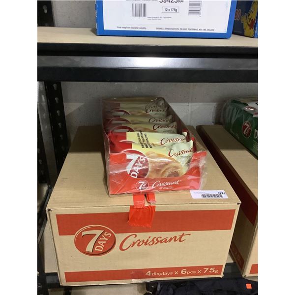 Case of 7 Days Cocoa Filled Croissants (4 x 6 x 75g)
