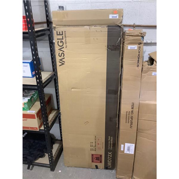 Vasagle Songmics Computer Desk  (146.5 x 56.5 x 12.7cm) - Model: LWD72X