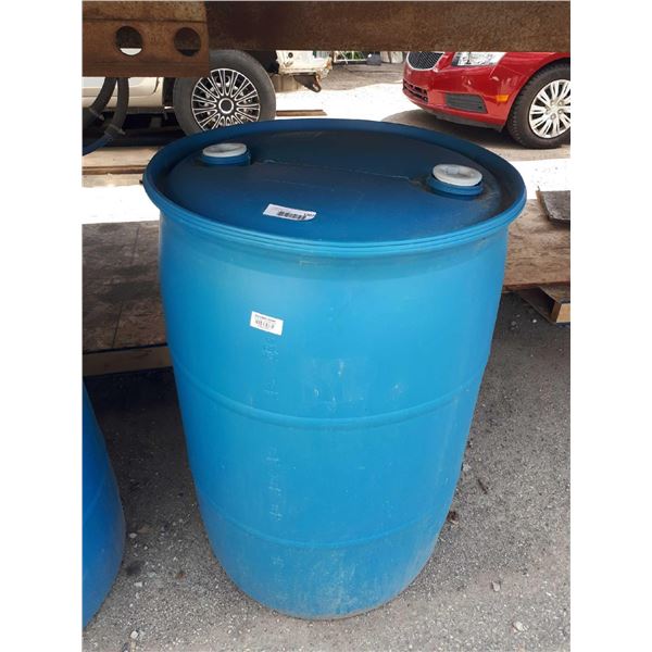 Mauser Corp 50 Gallon Plastic Barrel