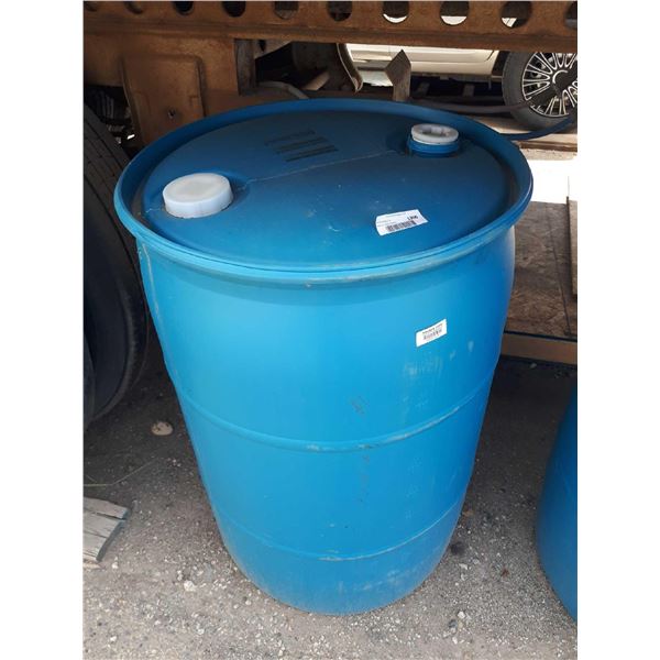 Mauser Corp 50 Gallon Plastic Barrel