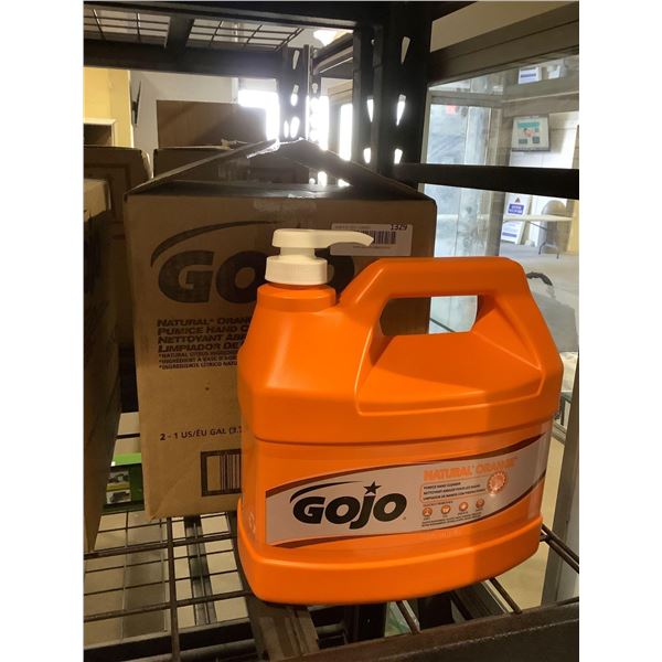 Case of Gojo Natural Orange Pumice Hand Cleaner (2 x 3.78L)